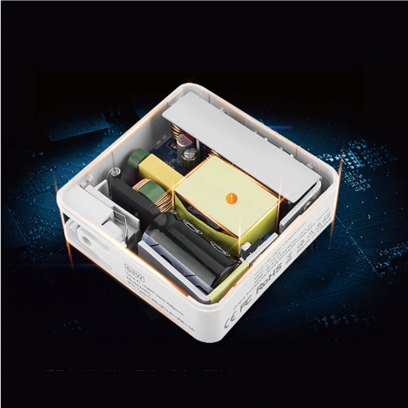 Адаптер питания USB Type-C 68 Вт 1 шт. | Электроника