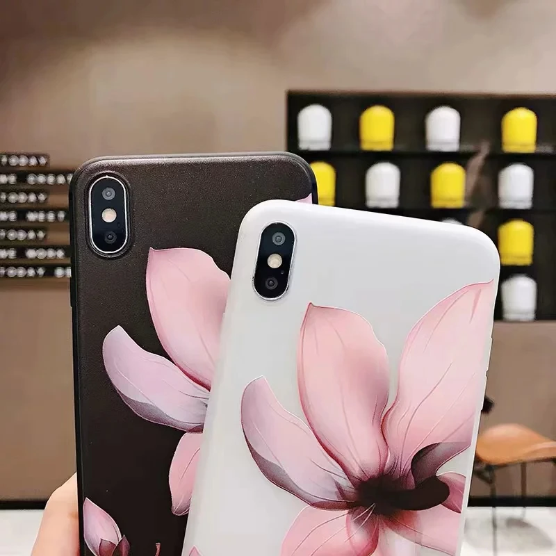 Матовый чехол для iPhone 7 8 Plus телефона iPhone6 6s силиконовый мягкий из ТПУ X XR XS MAX 5 5S |