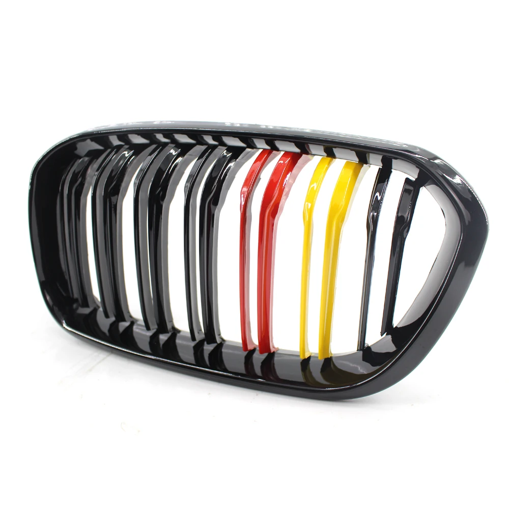 1 pairs Good quality Gloss Black For BMW 1-Series F20 F21 LCI Front Grill M135i | Автомобили и мотоциклы