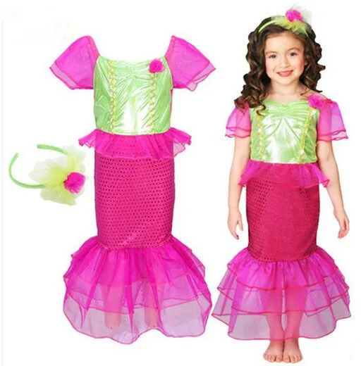 

mermaid dress for girls mermaid costume dress halloween costumes for girls cosplay clothing