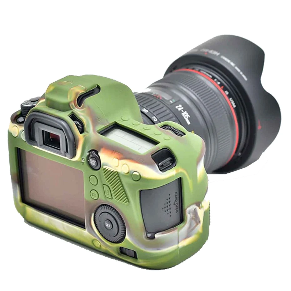 DSLR Camera Case For Canon 6D Soft Silicone Digital Cover Bag EOS Rubber Body Protective |