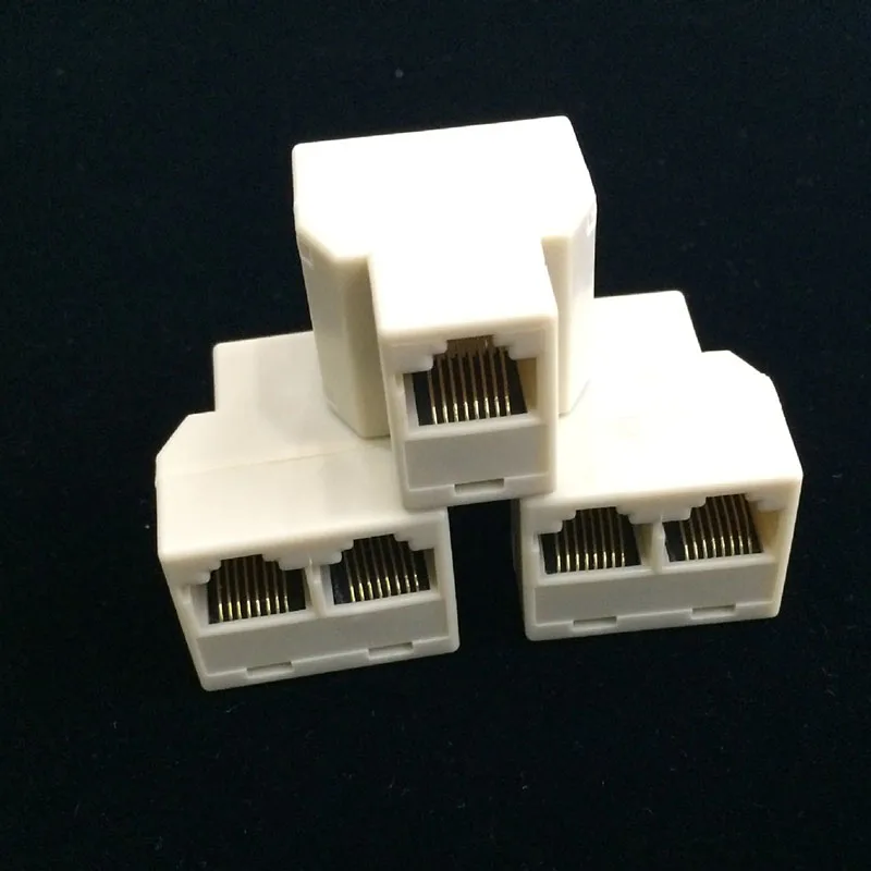 Сетевой кабель локальной сети Ethernet с 1 на 2 каналами Женский Стандарт