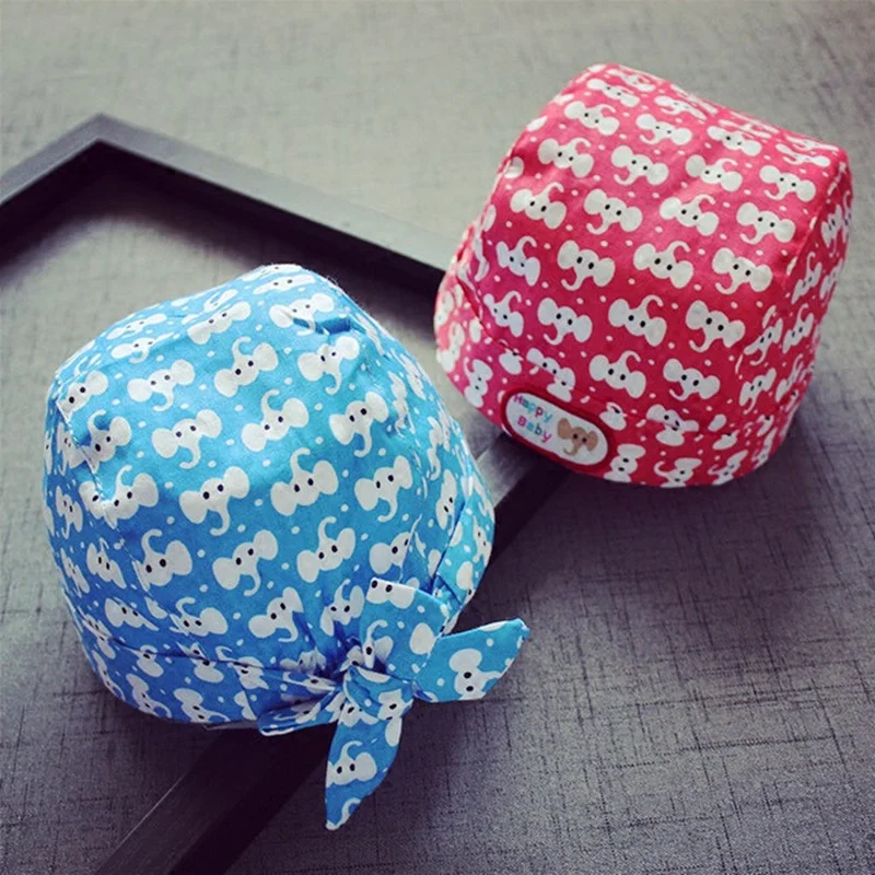 Корейская версия шапки для новорожденных шляпа слон пират детская шапочка 3-8