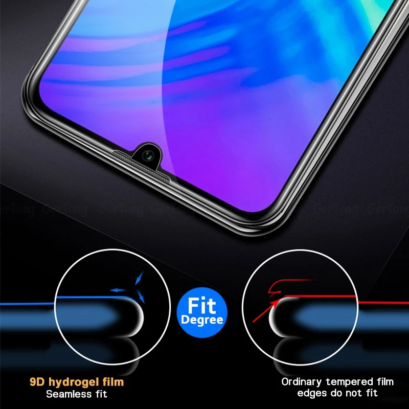9D Гидрогелевая Защитная пленка для huawei Nova 5i 5 pro 3e, полностью прозрачная защитная пленка для Honor View 20 10Lite 8X 8C play Not glass