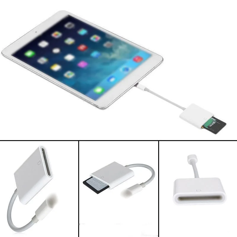 8-контактный кабель для считывания карт TF с адаптером памяти iPhone 6 7 Pro