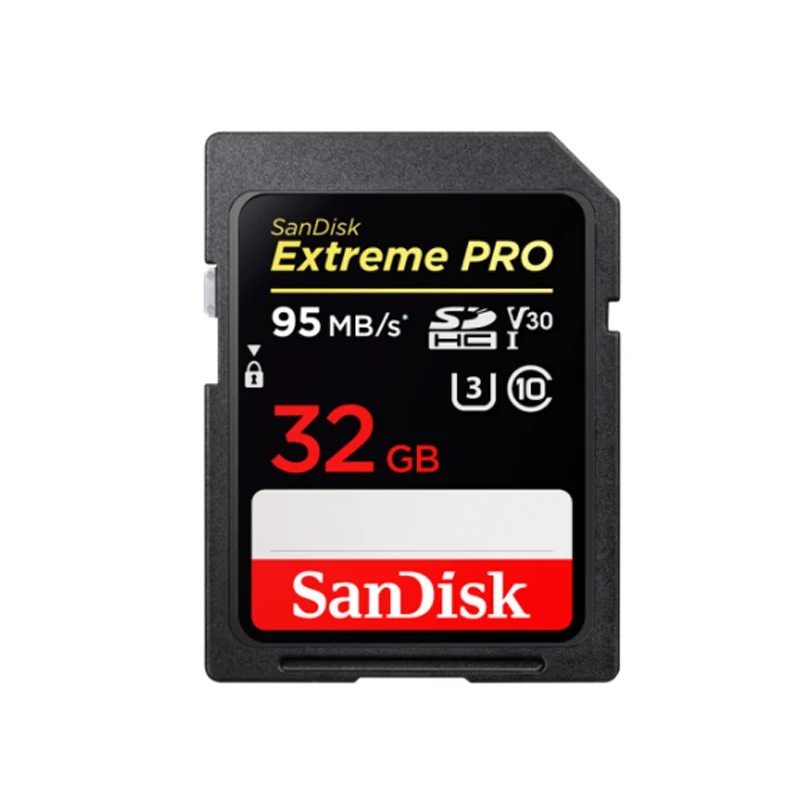 Карта памяти SanDisk Extreme Pro Флеш карта SDHC SDXC SD Card 64 gb 128 256 Class 10 C10 U3 V30 UHS-I для Камера