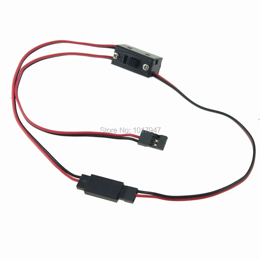 10 шт. в партии стандартный переключатель батареи для R/C 3 Lead USA Ship подходит Futaba Spectrum