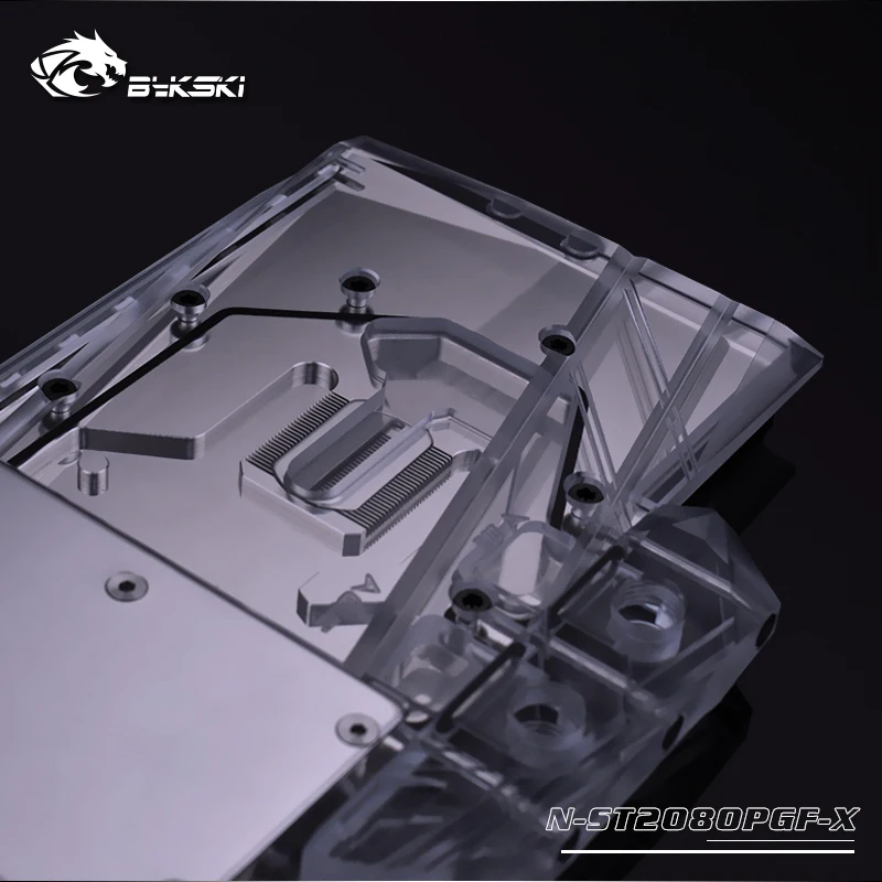 Bykski полное покрытие GPU водный блок для ZOTAC RTX 2080 AMP Экстремальный 8GD6 PGF OC видеокарта RGB/RBW N-ST2080PGF-X