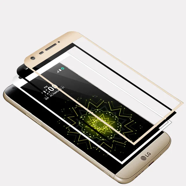 100 шт./лот 3D закаленное стекло для LG G5 SE Полное покрытие экрана Взрывозащищенная