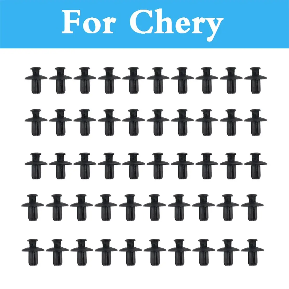 Заклепки пластиковые 8 мм для брызговика бампера Chery Sweet Tiggo 5 Very M11 East Son QQ6 |