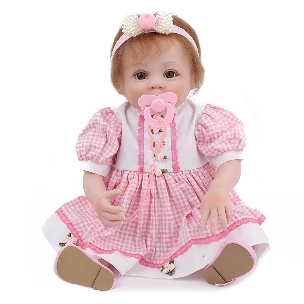Силиконовые куклы Reborn Baby новые реалистичные виниловые Menina 20 дюймов ручная работа