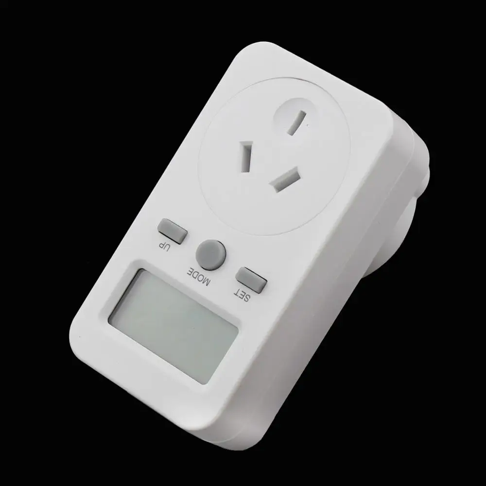 Штепсельный цифровой ваттметр устройство для измерения мощности электроэнергии