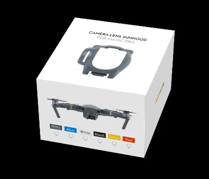 SunnyLife Mavic PRO объектив для камеры солнцезащитный козырек Антибликовая Защита подвески для камеры DJI Mavic PRO Drone