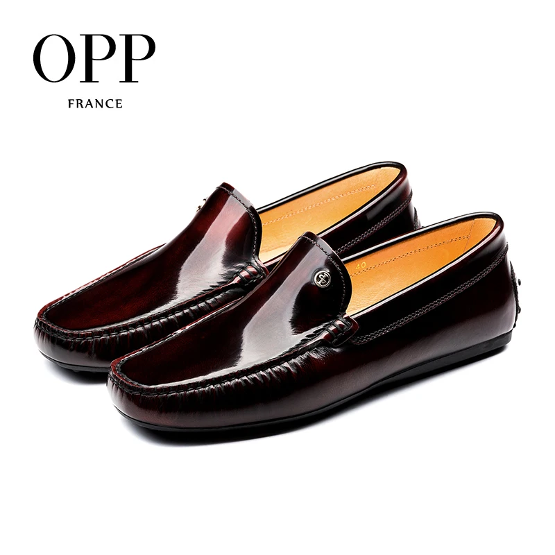 OPP Мужская обувь удобная водительская для мужчин на плоской подошве мокасины из