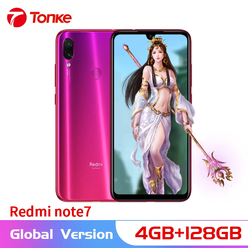Глобальная версия xiaomi Redmi Note 7 4 ГБ ОЗУ 128 Гб ПЗУ мобильный телефон Snapdragon 660