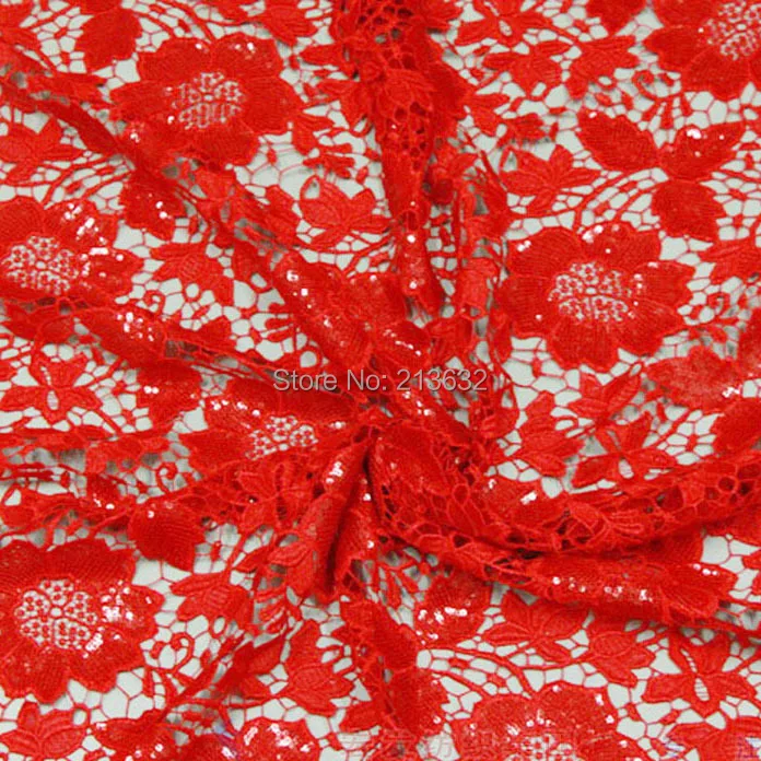 PHM7 Eugen yarn three-dimensional embroidery lace fabric water soluble cloth 5y two positioning flowers tecido feltro | Дом и сад