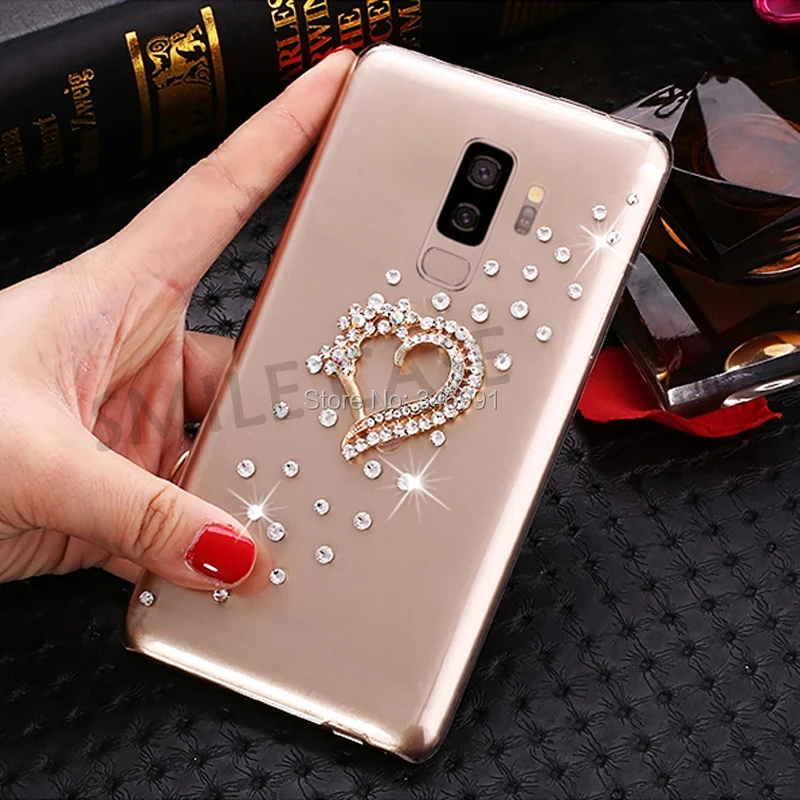 Smile чехол для Samsung galaxy A6 Plus 2018 6 0 &quotпрозрачные пластиковые чехлы со стразами 5