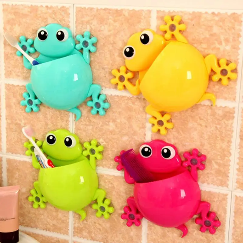 Держатель для зубных щеток Gecko настенный держатель зубной пасты с присоской