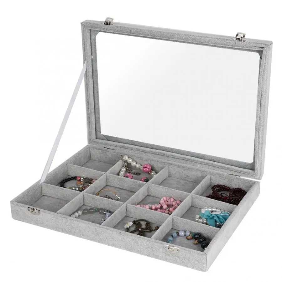 Высокое качество кольцо ожерелье коробка для хранения ювелирных изделий серьги