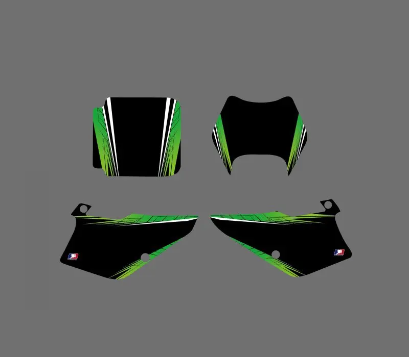 Графические и Фоновые наклейки наборы наклеек для Кавасаки KDX200 KDX220 1995 2005 2006 2007 2008