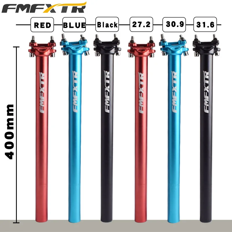 

Aluminum Alloy Bicycle Seatpost 400mm MTB Cycling Road Mountain Bike Seat Post Tube 27.2mm/30.9mm/31.6mm