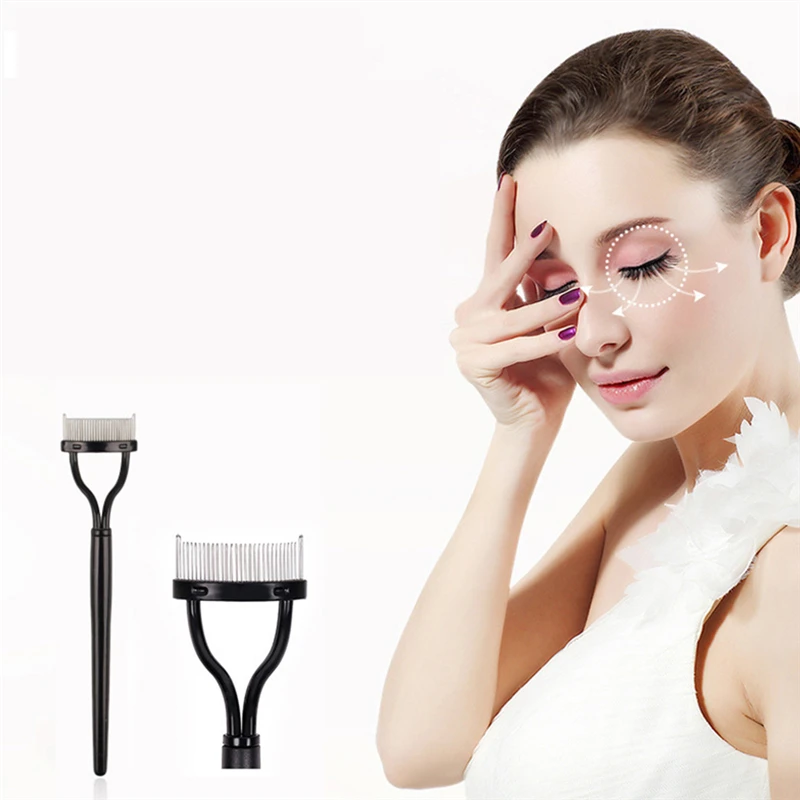 Макияж распределитель туши аппликатор для ресниц гребень бровей кисточки бигуди