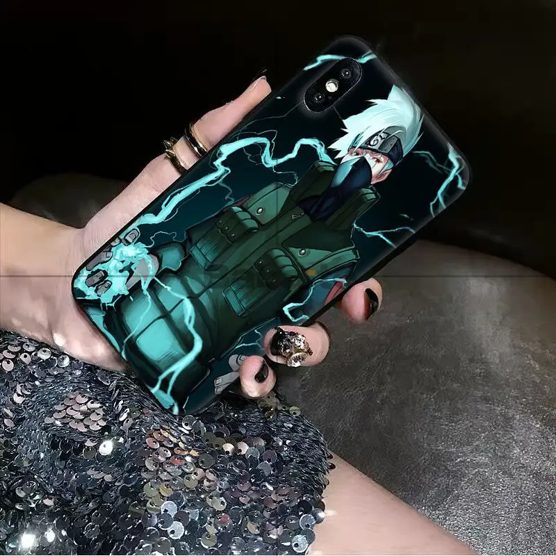 Babaite Hokage Наруто Какаши новое поступление черный чехол для телефона iPhone X XS MAX 6 6S 7 7plus 8 8Plus 5 5S XR