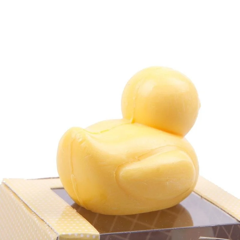 Креативный мини подарок ручной работы ароматизированное мыло в форме утки