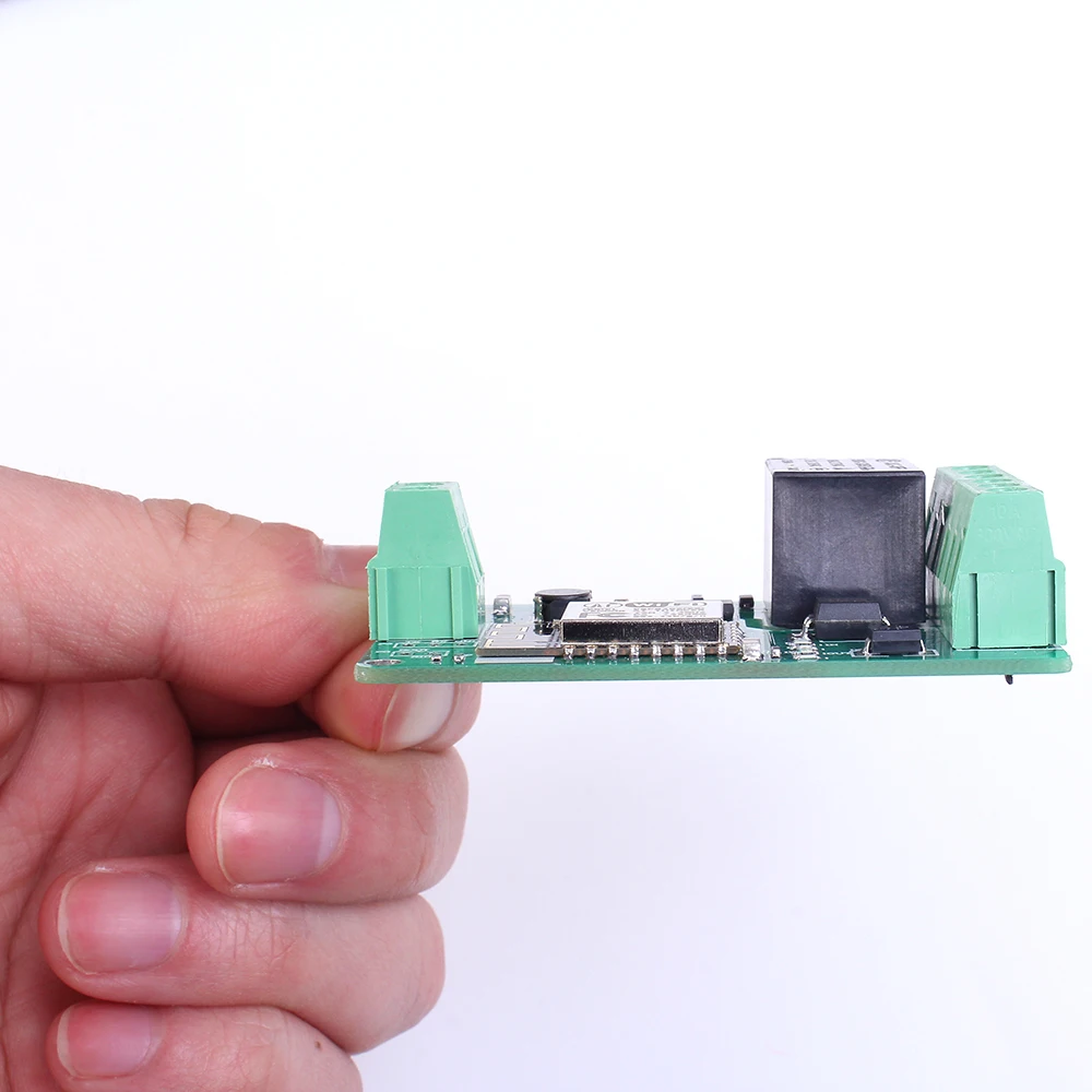 Релейный модуль ESP8266 сетевое реле Wi Fi вход постоянного тока 7 В ~ 30 плата