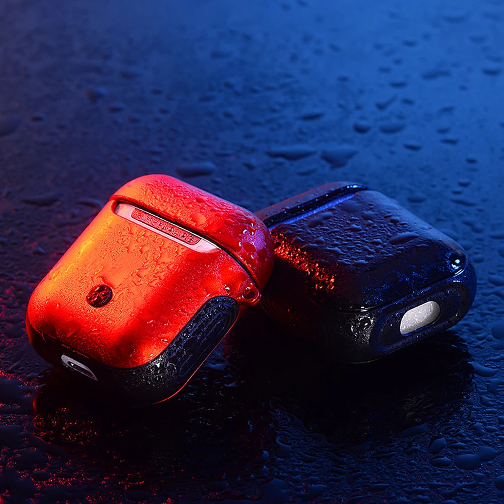 Ahowie защитный чехол для Airpods Мягкий силиконовый Apple беспроводной Bluetooth наушники