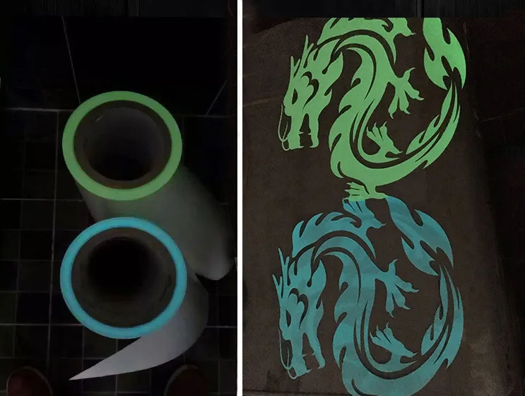 Светится в темноте виниловая теплопередача высокое качество сделай сам |