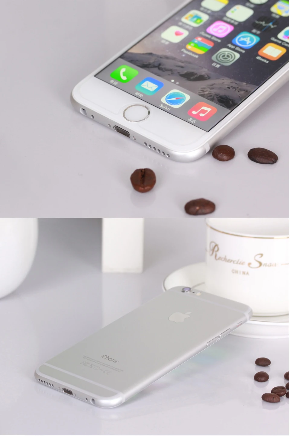 Разблокированный Apple iPhone 6 на базе IOS Dual Core 1,4 GHz, 1GB Оперативная память 16 Гб/64/128 ГБ Встроенная память 4,7 дюймов 8,0 МП Камера 3g WCDMA 4 аппарат не привязан к оператору сотовой связи для б/у мобильных телефонов