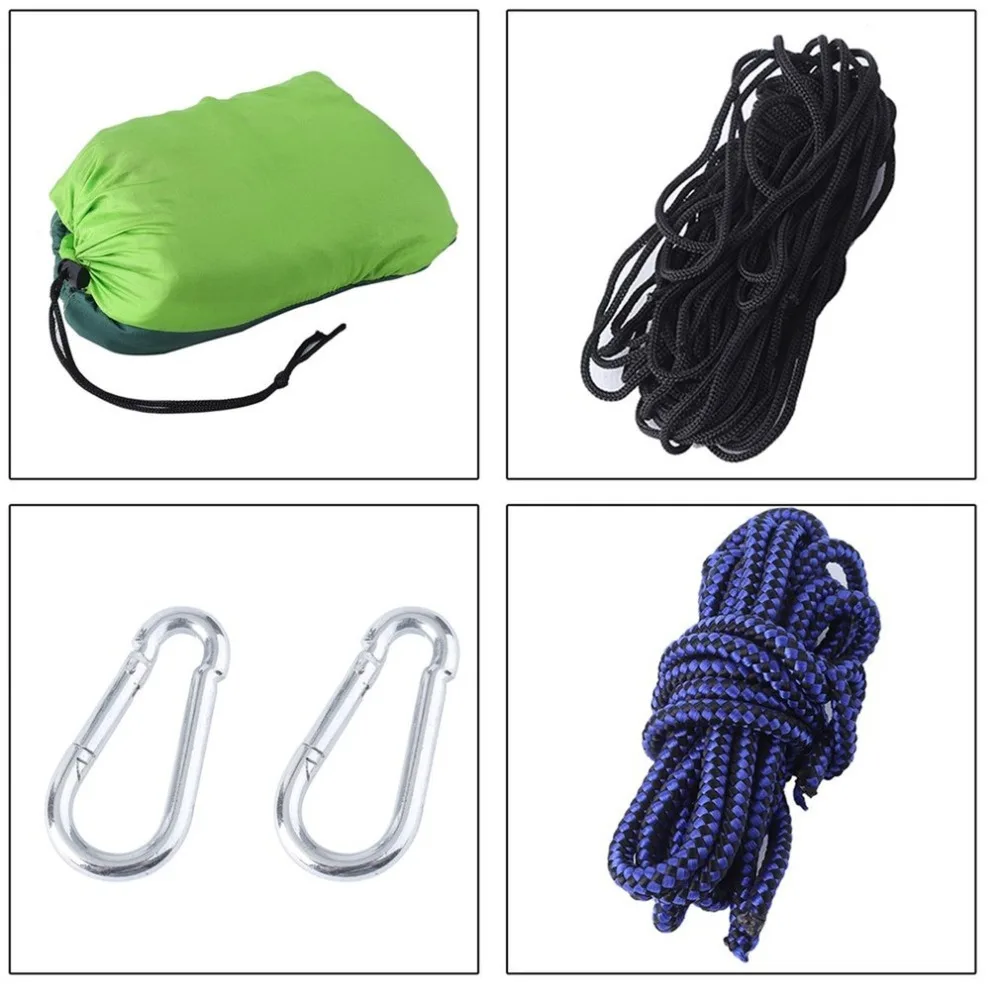 2 человека для путешествий отдыха на природе кемпинга Палатка Сверхлегкий гамак