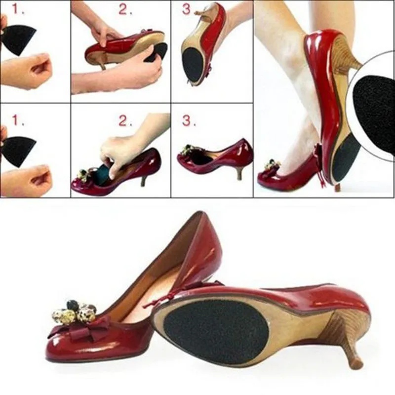 Нескользящие клейкие стельки для обуви на высоком каблуке|shoe mat|heel soleshigh heel pad |