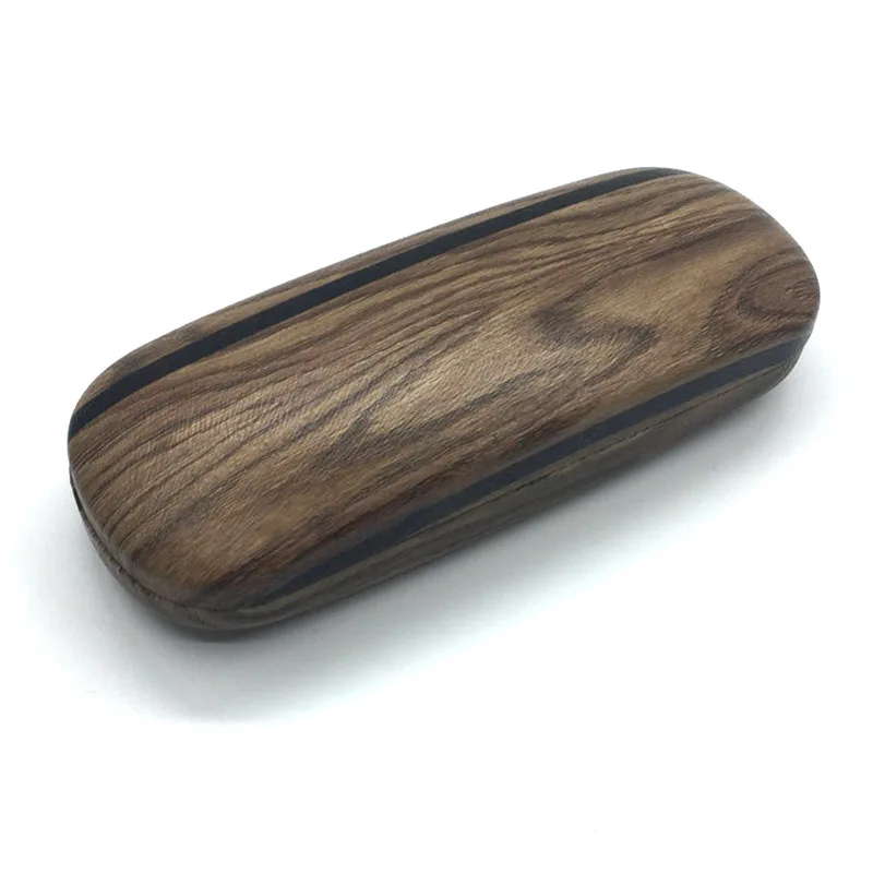 

Newly Portable Glasses Case Hard Wooden Grain Spectacle Frame Box Reading Glasses Sunglasses Holder Storage Case DO99
