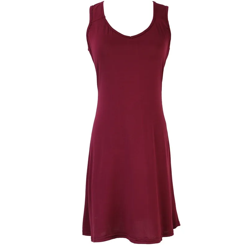 Женское летнее однотонное платье трапеция пикантное повседневное свободное