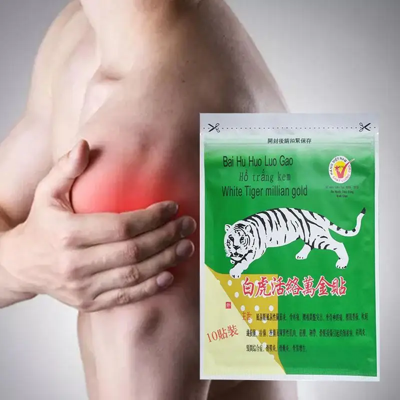 Тигр бальзам боли патчи совместное мышцы жесткая обезболивающее плеча