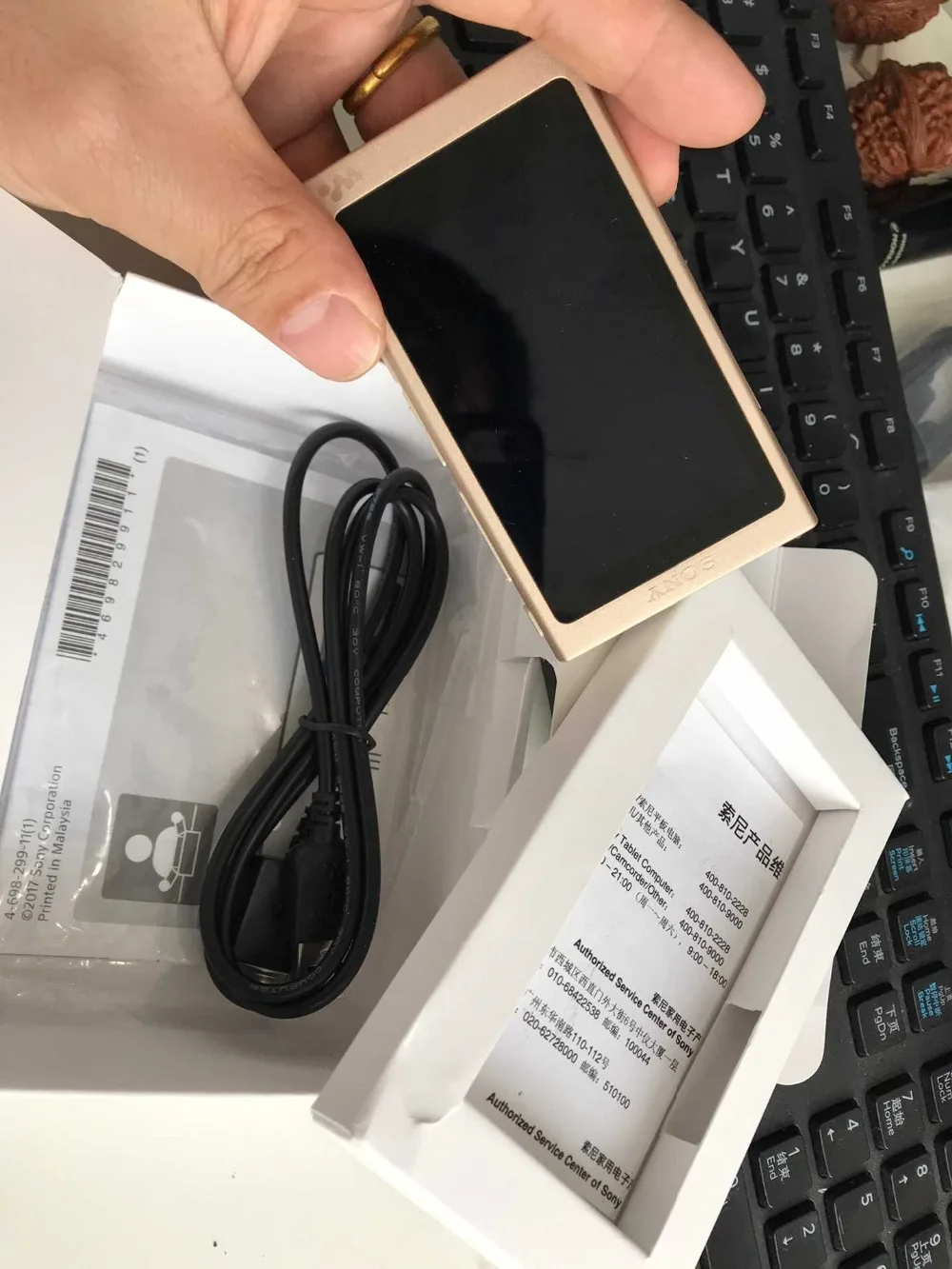 Б/у sony NW-A45 16GB Walkman-Цифровой музыкальный плеер с Hi-Res аудио