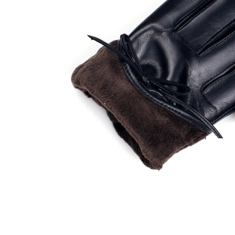 Calharmon Для женщин Прихватки для мангала Пояса из натуральной кожи Зимние перчатки