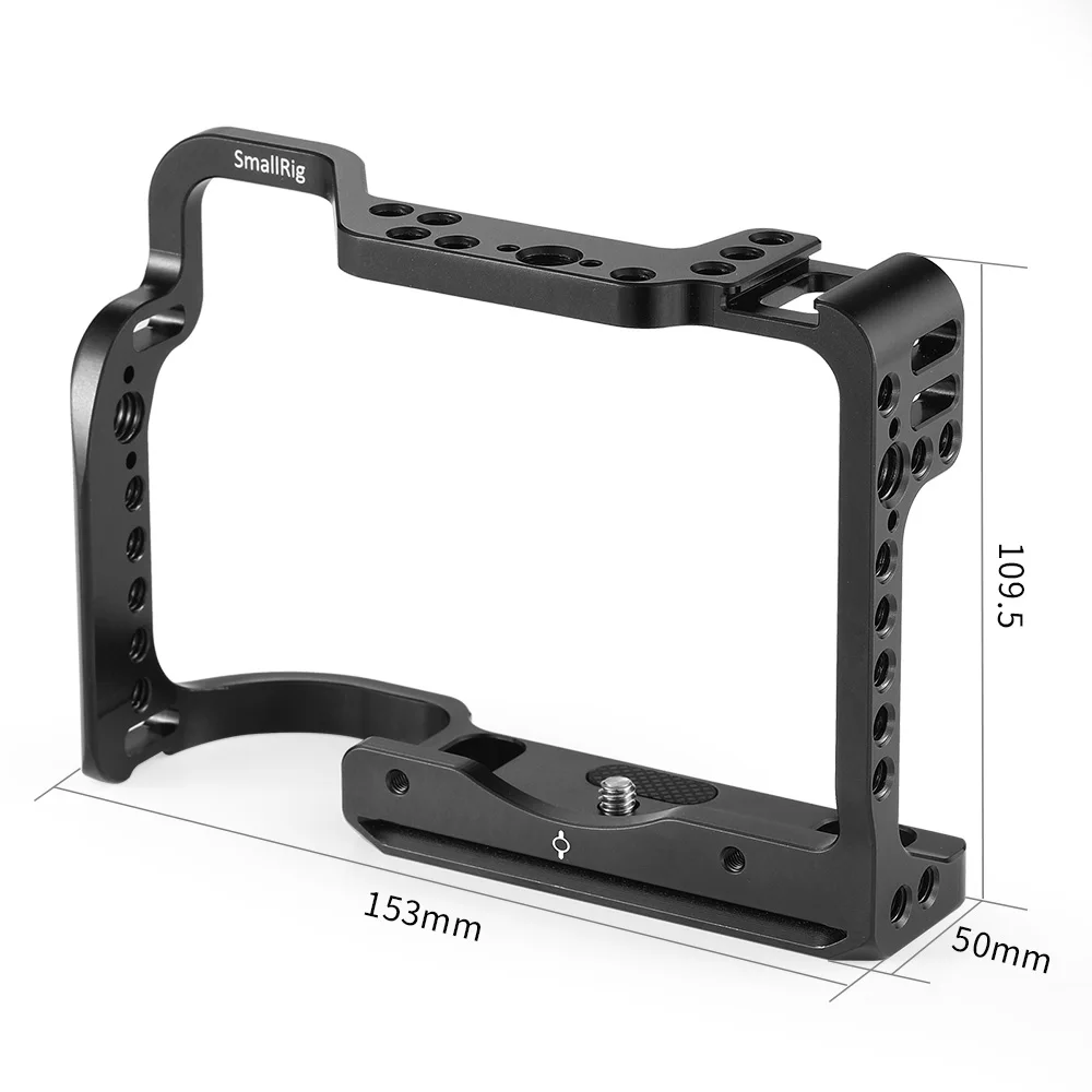 Клетка SmallRig для Canon EOS R с креплением для холодного башмака Встроенная Arca Swiss Baseplate Arri отверстия для определения местоположения-2251