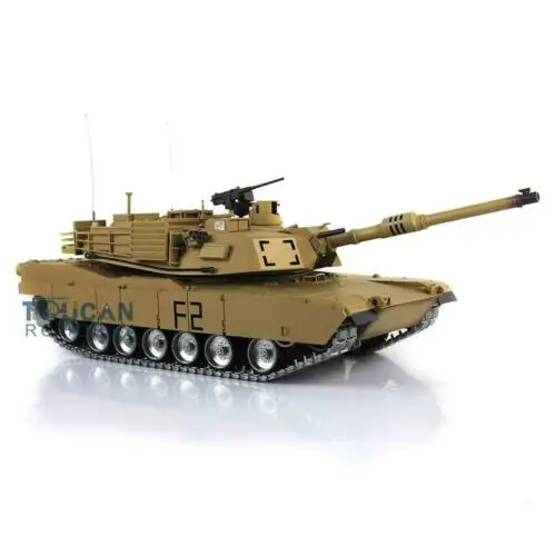 Henglong 1/16 масштаб 6,0 настроить Abrams rc Танк 3918 360 револьверная отдача ствола TH12945