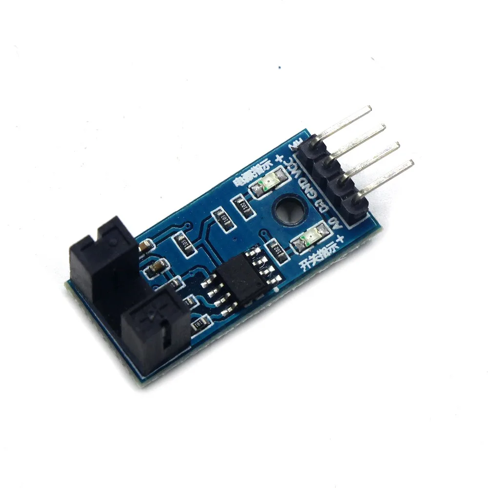 10 шт./лот LM393 15mA 3,3-5,5 V 4 контактный инфракрасный Скорость Сенсор модуль для arduino Diy Kit