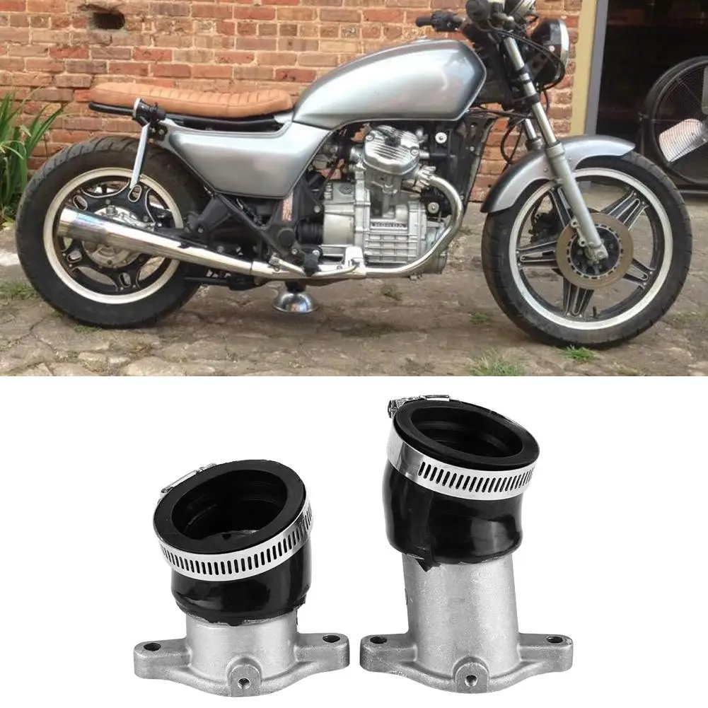 2 шт. Алюминий карбюратор впускного коллектора для Honda CX500 1978 1979 1980 1981 1982 moto rcycle запчасти carburador de moto