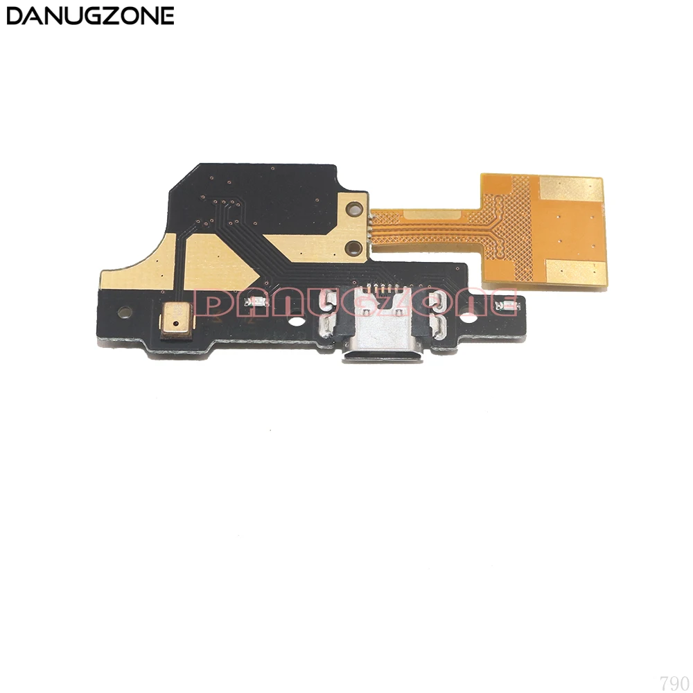 

USB Charging Port Dock Plug Socket Jack Connector Charge Board Flex Cable With Microphone For ZTE Blade V6 Plus / V7 Lite