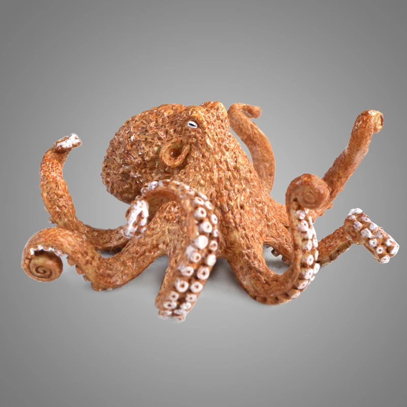 Осьминог морские животные модель игрушка в подарок море animalWhite КИТ Моделирование