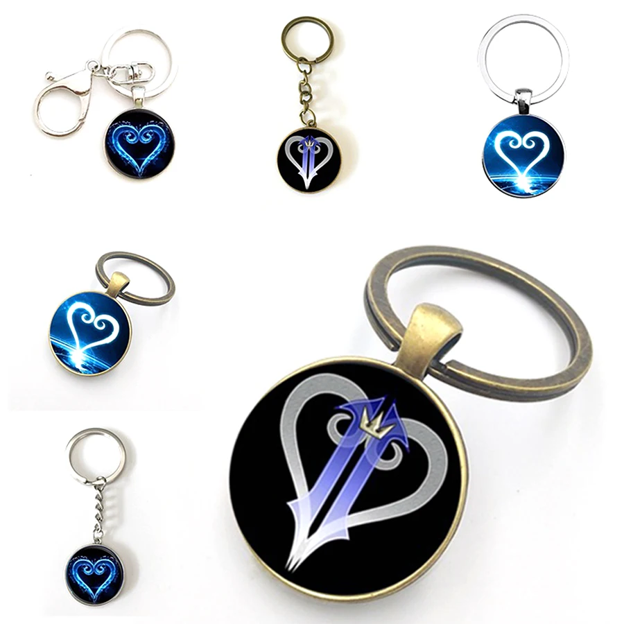 12 стилей Королевство сердце брелок игровые ювелирные изделия кулон аксессуары
