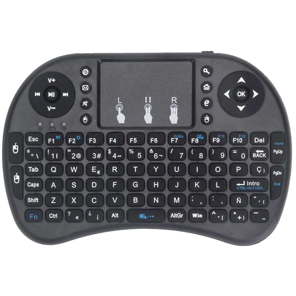 2 4 GHz Беспроводная Клавиатура Тачпад Fly Air мышь для Android TV Box телеприставка
