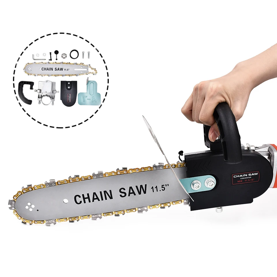 Электрическая пила GOXAWEE 11 5 дюйма кронштейн для бензопилы угловой шлифовальный