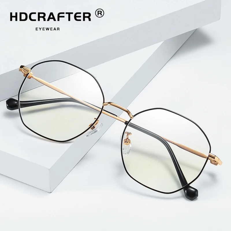 2019 женские очки оправа мужские анти-голубые легкие винтажные круглые прозрачные