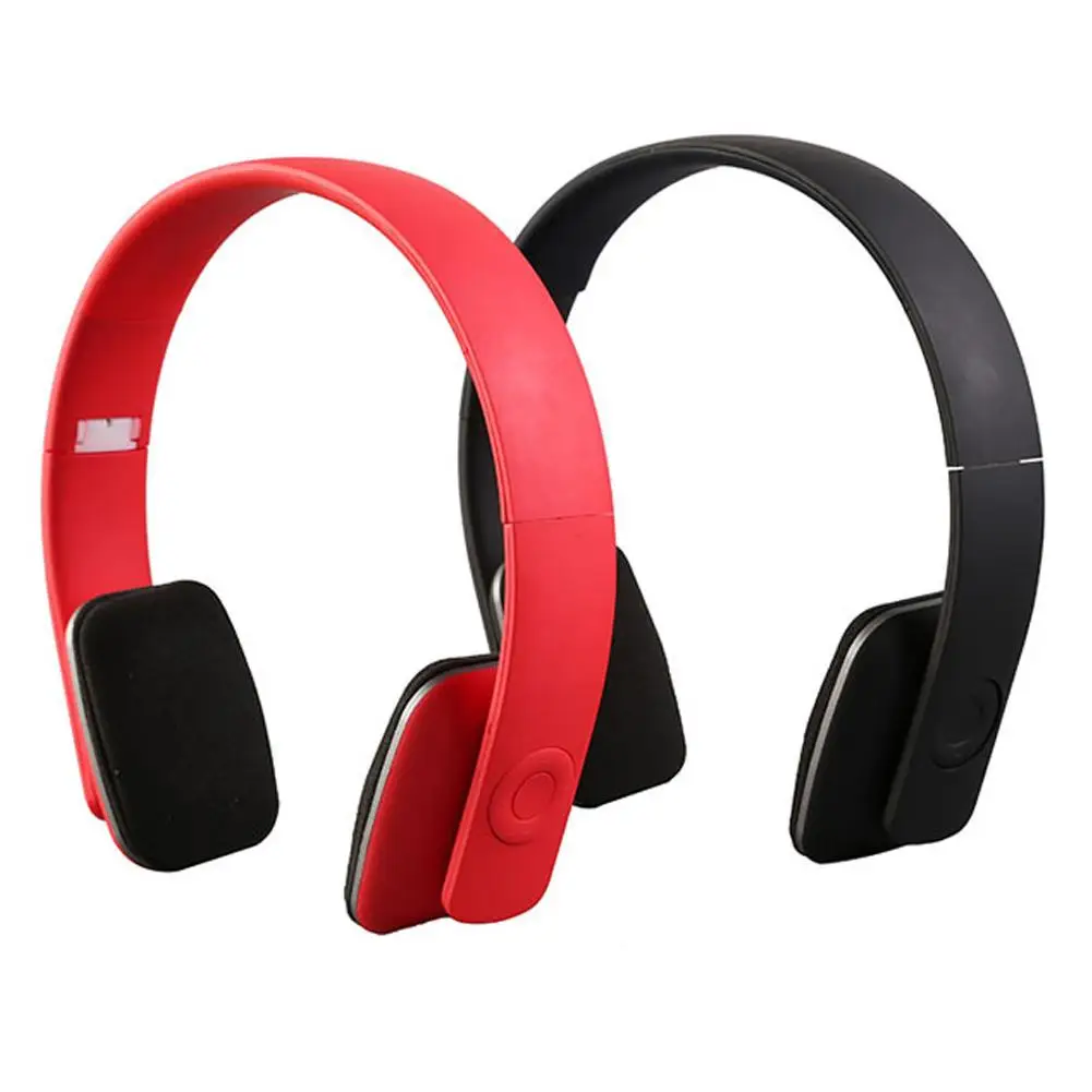 Складной Беспроводной Bluetooth гарнитура Hi Fi стерео Спорт с обучения работы для